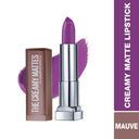 Maybelline New York Color Sensational Creamy Matte Lipstick, Lasts Up To 12H (3.9gm)