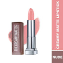 Maybelline New York Color Sensational Creamy Matte Lipstick, Lasts Up To 12H (3.9gm)
