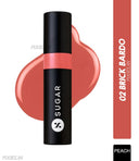 SUGAR Partner In Shine Transferproof Glossy Lipstick Lip Gloss| Lasts upto 24hrs (3ml)