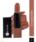 SUGAR Glide Peptide Serum Lipstick with Vitamin E | 1 Swipe Full Coverage (4.2gm)