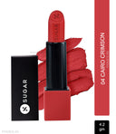 SUGAR Glide Peptide Serum Lipstick with Vitamin E | 1 Swipe Full Coverage (4.2gm)