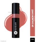 SUGAR Partner In Shine Transferproof Glossy Lipstick Lip Gloss| Lasts upto 24hrs (3ml)