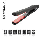 GTIN,EAN Code:8904231002753, Shop Ikonic Professional S3+ Ceramic Straightener (Black & Red) For salon & Home Use online at Pixies.in at Flat 20% Off in Chennai, Tamilnadu