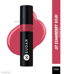 SUGAR Partner In Shine Transferproof Glossy Lipstick Lip Gloss| Lasts upto 24hrs (3ml)
