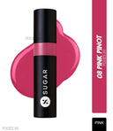 SUGAR Partner In Shine Transferproof Glossy Lipstick Lip Gloss| Lasts upto 24hrs (3ml)