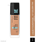 Maybelline New York Fit Me Matte+Poreless 16H Oil Control Foundation With SPF 22 PA++ (30ml)