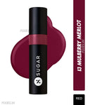 SUGAR Partner In Shine Transferproof Glossy Lipstick Lip Gloss| Lasts upto 24hrs (3ml)