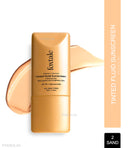 Foxtale SPF 50 PA++++ Tinted Fluid Sunscreen, Blurs Pores & Evens Skin Tone (50ml)