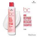 Schwarzkopf Professional BC Bonacure Repair Rescue Shampoo with Arginine