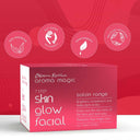 Aroma Magic 7 Step Skin Glow Facial Kit Salon Range (All Skin Types) (13ml+25gm)