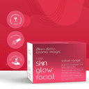 Aroma Magic 7 Step Skin Glow Facial Kit Salon Range (All Skin Types) (13ml+25gm)