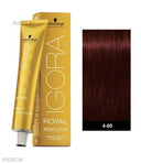 Schwarzkopf Professional Igora Royal Absolutes Permanent Anti-Age Color Creme (4-80 Medium Brown Red Natural)