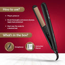 Ikonic Professional Simply Straight Straightener (Black & Golden)