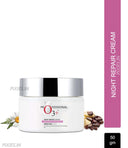 O3+ Night Repair Cream - Moisturiser For Brightening & Glow Boosting | Fades Finelines & Wrinkles (50gm)