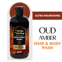 Vedic Valley Refreshing Hair & Body Wash Oud Amber (300ml)