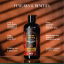 Vedic Valley Refreshing Hair & Body Wash Oud Amber (300ml)