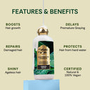 Vedic Valley Kesh Keratin Shampoo (300ml)