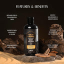 Vedic Valley Refreshing Oud Noir Vegan Hair & Body Wash (300ml)