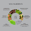 Vedic Valley Refreshing Oud Noir Vegan Hair & Body Wash (300ml)