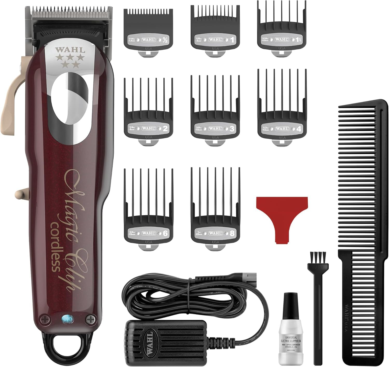Buy Wahl Magic Clip Clipper Maroon (08148-324) Online in India