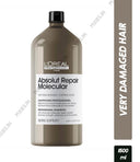GTIN,EAN Code:3474637188207, Shop L'Oréal Professionnel Absolut Repair Molecular Sulfate-Free Deep Repairing Shampoo For Damaged Hair 1.5L (1500ml) Online in India Chennai Tamil Nadu / Review