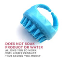 Promotes blood circulation
2. Removes product build-up
3. Scrubs and cleans the scalp allowing easy breathability to hair follicles
4. Releases tension and stress
5. Promotes hair health and growth