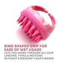 Shampoo brush that can be used for scalp massage