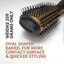 Buy Alan Truman The Blow Brush - Gold Ceramic Online in India