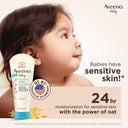 Buy Aveeno Baby Products at the lowest price from Pixies.in. Check out Aveeno Baby Daily Moisturising Lotion With Natural Colloidal Oatmeal (227gm) reviews. COD