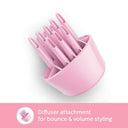 Philips Hair Dryer ThermoProtect 1200W with Air Concentrator + Diffuser attachment (BHC017/00)