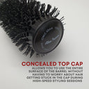 Alan Truman Professional Black Ceramic Brush Set (4 pieces)