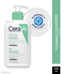 CeraVe Foaming Cleanser Face Wash For Oily Skin with Ceramides, Dermatologist Recommended