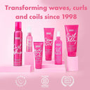 Wash day can wait! For over 20 years Curl Jelly has been the No.1 bestseller and loved by curls all over the world.