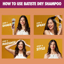 Batiste Dry Shampoo Plus Instant Hair Refresh Divine Dark (200ml)