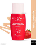 Dot & Key Strawberry Dew Tinted Sunscreen SPF 50+ PA++++ With Niacinamide (50ml)