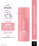 Foxtale Purify & Glow Cleanser + Mask With French Pink Clay & Sodium (100ml)