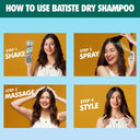 Batiste Instant Hair Refresh Dry Shampoo - Fresh & Feminine Wildflower (200ml)