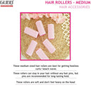 GUBB USA Hair Rollers Medium (6Pcs)
