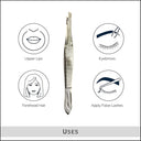 Buy Hair Line Professional Products at the lowest price from Pixies.in. Check out Hair Line Professional Flat Tip Stainless Steel Hair Threading and Removal Tweezer for Eyebrow Upper Lip Hair Remover (HFC009) reviews. COD