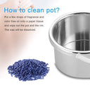 how to clean Wax Heater