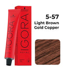 Schwarzkopf Professional Igora Royal Permanent Color Creme (60ml) Igora 5-57 Light Brown Gold Copper