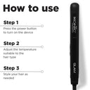 Ikonic Professional Straightener Glam - Tourmaline Ceramic Floating Plates (1Pc)