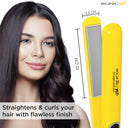 Ikonic Me 2 In 1 Straight And Curl Slim (Yellow)