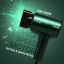 Buy Ikonic Me Mini Vibe Hair Dryer - Emerald (650gm) 1200W with 2 Speed Setting
