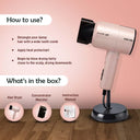 Ikonic Me Mini Vibe Hair Dryer - Pink (650gm)