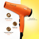 Shop Ikonic Me Ultralight 2000 Hair Dryer - Orange (1pc) Online in India Chennai Tamil Nadu / Review