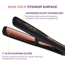 Ikonic Professional Straightener Gleam Rose Gold GRG