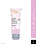 L'Oreal Paris Glycolic Bright Daily Foaming Face Cleanser With Glycolic Acid For Dull Skin