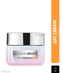L'Oreal Paris Glycolic Bright Day Cream With SPF17 Glycolic Acid & Niacinamide Reduces Dark Spots (15ml)