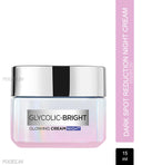 L'Oreal Paris Glycolic Bright Night Cream With Glycolic Acid & Niacinamide Skin Brightening Cream (15ml)